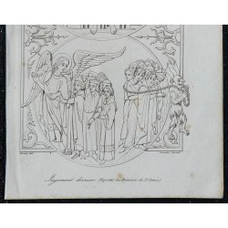 1844 - Vignette du Jugement dernier 