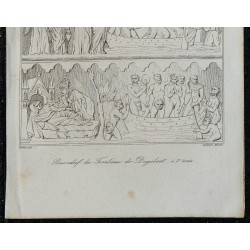 1844 - Bas-relief du Tombeau de Dagobert à St Denis 
