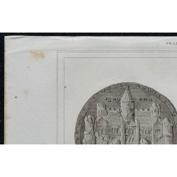 1844 - Sceau de la Commune et de la Ville de Bayonne 