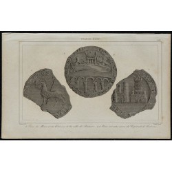 1844 - Sceaux de Pontoise et Toulouse 