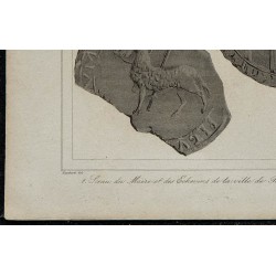1844 - Sceaux de Pontoise et Toulouse 