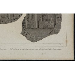 1844 - Sceaux de Pontoise et Toulouse 