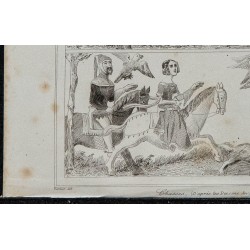 1844 - Scènes de chasse médiévales 
