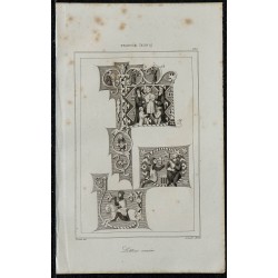1844 - Lettres ornées 