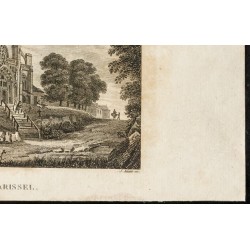 Gravure de 1829 - Église de Marissel - 5