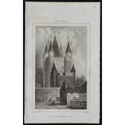 1844 - Vue de la Tour du Temple à Paris 
