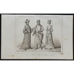 1844 - Robert de France et Béatrix de Bourgogne 