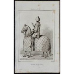 1844 - Portrait du roi de France Philippe VI 