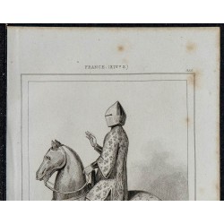 1844 - Portrait du roi de France Philippe VI 