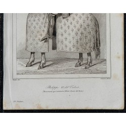 1844 - Portrait du roi de France Philippe VI 