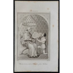 1844 - Portrait de Charles V et Jean de Vaudetar 