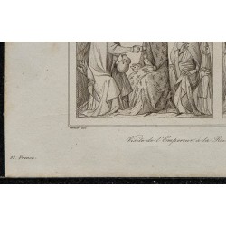 1844 - Visite de l'Empereur Charles IV à la Reine 