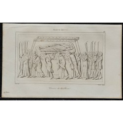 1844 - Convoi funéraire de Jeanne de Bourbon 