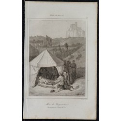 1844 - Mort de Bertrand Du Guesclin 