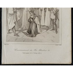 1844 - Couronnement du roi Charles VI 