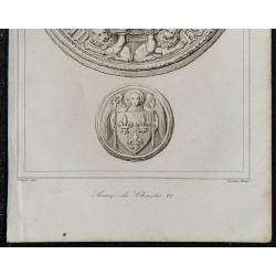1844 - Sceau de Charles VI 