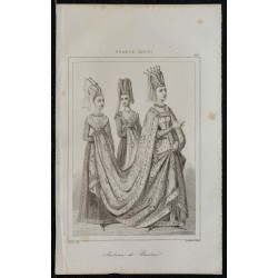 1844 - Portrait d'Isabeau de Bavière 