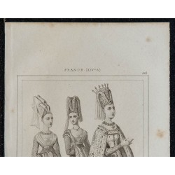 1844 - Portrait d'Isabeau de Bavière 