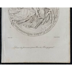 1844 - Sceau de Jean sans Peur, Duc de Bourgogne 