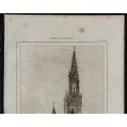 1844 - Abside de la Collégiale Saint-Thiébaut de Thann 