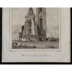 1844 - Abside de la Collégiale Saint-Thiébaut de Thann 