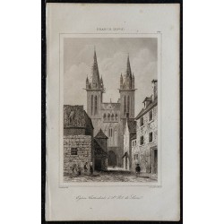 1844 - Cathédrale Saint-Paul-Aurélien de Saint-Pol-de-Léon 