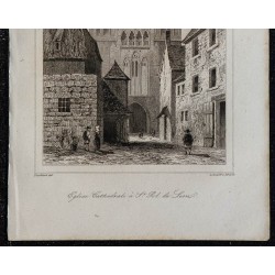 1844 - Cathédrale Saint-Paul-Aurélien de Saint-Pol-de-Léon 