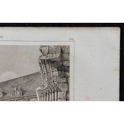 1844 - Vue du cloître St Jean des Vignes à Soissons 