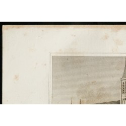 Gravure de 1829 - Eglise de Gonesse - 2