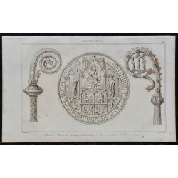 1844 - Sceau de l'Université de Paris 