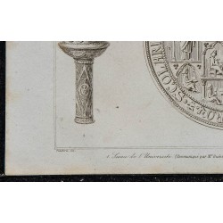1844 - Sceau de l'Université de Paris 