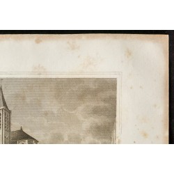 Gravure de 1829 - Eglise de Gonesse - 3