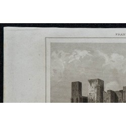 1844 - Vue du Palais des Papes à Avignon 