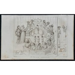 1844 - Représentation de La Table ronde 