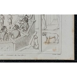 1844 - Représentation de La Table ronde 