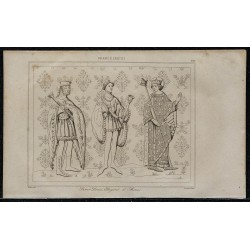 1844 - Portrait du roi Saint Louis 