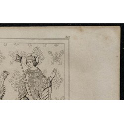 1844 - Portrait du roi Saint Louis 