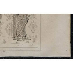 1844 - Portrait du roi Saint Louis 