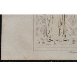 1844 - Religieux et sergents d'armes du 13ème siècle 