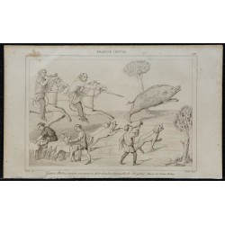 1844 - Chasse au sanglier par Gaston Phébus 