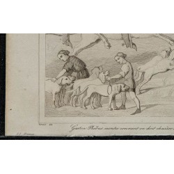 1844 - Chasse au sanglier par Gaston Phébus 