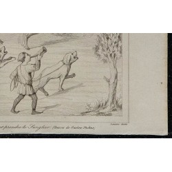 1844 - Chasse au sanglier par Gaston Phébus 