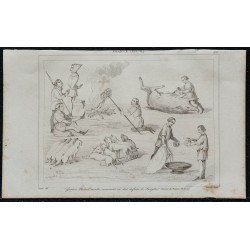 1844 - Scène de chasse avec Gaston Phébus 