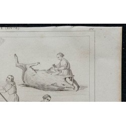 1844 - Scène de chasse avec Gaston Phébus 