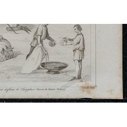 1844 - Scène de chasse avec Gaston Phébus 