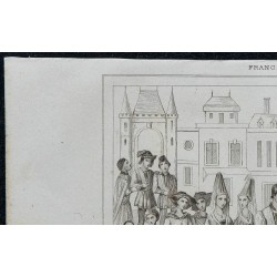 1844 - Scène de noce sous le règne de Charles V 