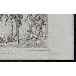 1844 - Scène de noce sous le règne de Charles V 