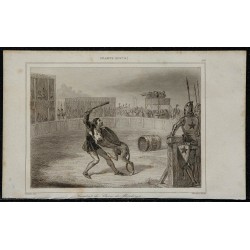 1844 - Combat du Chien de Montargis 