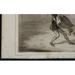 1844 - Combat du Chien de Montargis 