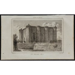 1844 - Vue de la Bastille à Paris 